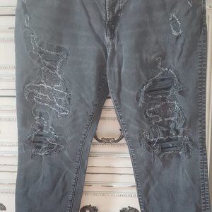 Men's distressed look American Eagle jeans